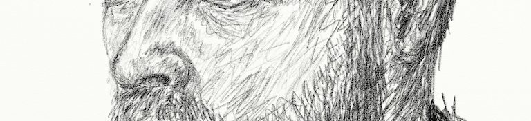 Danny Mooney 'Chris Owen 2.4.13' Digital drawing