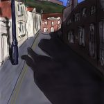 Danny Mooney 'Princess Street Scarborough' Digital drawing