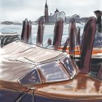 Danny Mooney 'Water taxi 2' Digital drawing