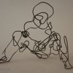 Danny Mooney 'Jacob' Iron wire 9.5 x 11.5 x 6 cm