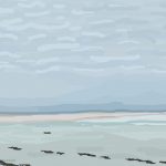 Danny Mooney 'Saharan sand again? 17/5/2014' iPad painting