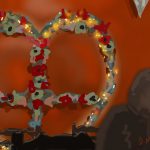 Danny Mooney 'Love (heart) Café, 3/11/2014' iPad painting #APAD