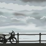 Danny Mooney 'Bike, 3/3/2015' iPad painting #APAD