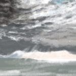 Danny Mooney 'Clouds, 30/1/2016' iPad painting #APAD