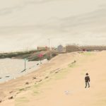 Danny Mooney 'Walking the dog, 26/1/2016' iPad painting #APAD