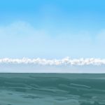 Danny Mooney 'Clouds, 7/3/2016' iPad painting #APAD