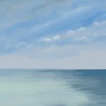 Danny Mooney 'Bright with a slight mist, 8/4/16' iPad painting #APAD
