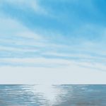 Danny Mooney 'Sunshine and clouds, 5/4/16' iPad painting #APAD