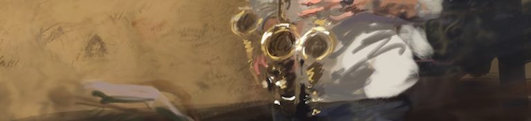 Danny Mooney 'Rolando Mauriello, 11/5/16' iPad painting #APAD