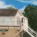 Danny Mooney 'Rye signal box, 24/6/16' iPad painting #APAD