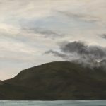 Danny Mooney 'Early morning cloud from Craigrowen, 19/8/16' iPad painting #APAD