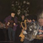Danny Mooney 'The Marie White band, 18/9/16' iPad painting #APAD