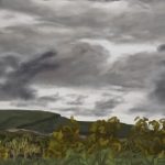 Danny Mooney 'Rain approaching, 8/10/16' iPad painting #APAD