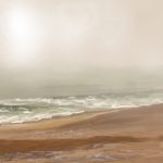Danny Mooney 'Brown fog, 29/12/16' iPad painting #APAD