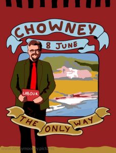 Danny Mooney 'The only way, 8/5/17' iPad painting #APAD