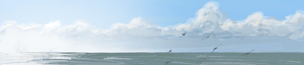 Danny Mooney 'Rough rough, 4/10/2025', iPad painting #APAD