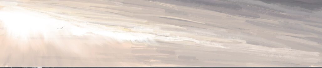 Danny Mooney 'Dark sea, 5/11/2025', iPad painting #APAD