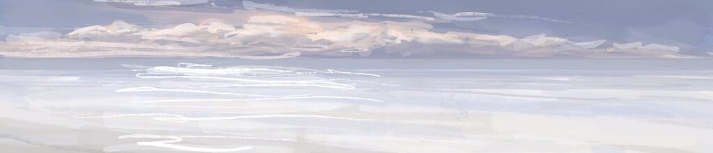 Danny Mooney 'Snow!, 2/1/2026', iPad painting #APAD