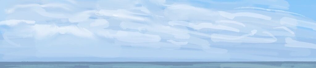 Danny Mooney 'Dogs and kids, 2/4/2026', iPad painting #APAD