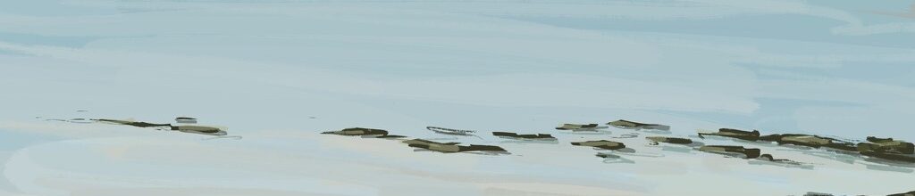 Danny Mooney 'Group, 1/8/2026', iPad painting #APAD